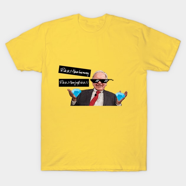 Warren Buffett OG T-Shirt by 3ric-